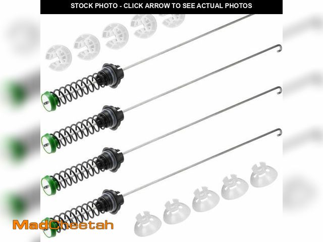 Lot 74-14260904 - 4 Pcs W11130362 Washer Suspension Rod Kit for Maytag, Kenmore, Amana Washing Machine - UNUSED
