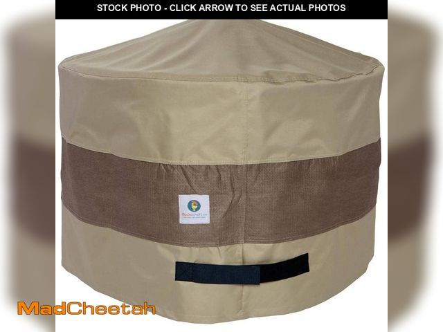 Lot 74-12464856 - Classic Accessories Duckcovers 50 in. Elegant Round Fire Pit Cover - UNUSED