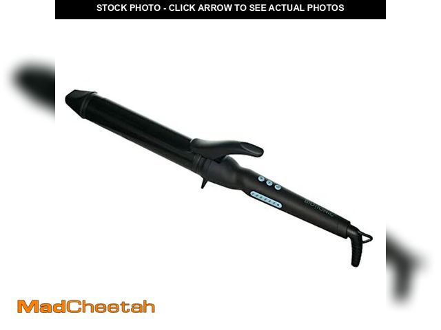Lot 74-12664131 - Bio Ionic Long Barrel Styler, 1.5" Curling Iron with Moisture Heat Technology &amp; NanoIonic MX, Ve...