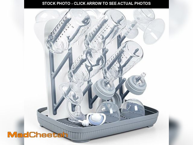 Lot 74-14214201 - Termichy Baby Bottle Drying Rack: Large Vertical Bottle Dryer Rack Holder - Space Saving Standing Dr...