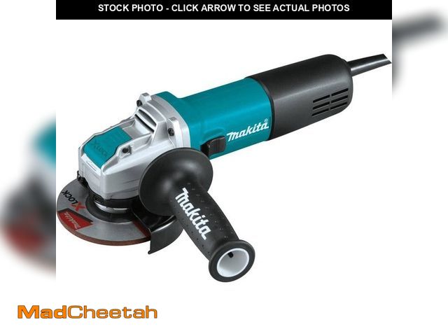 Lot 74-12804510 - Makita 7.5 Amp Corded 4-1/2 in. X-LOCK Angle Grinder with AC/DC Switch - UNUSED