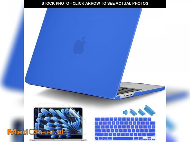 Lot 74-12113667 - DONGKE Compatible with M4 MacBook Air 15 Inch Case 2025 2024 2023 A3241 A3114 A2941 M3 M2 with Liqui...