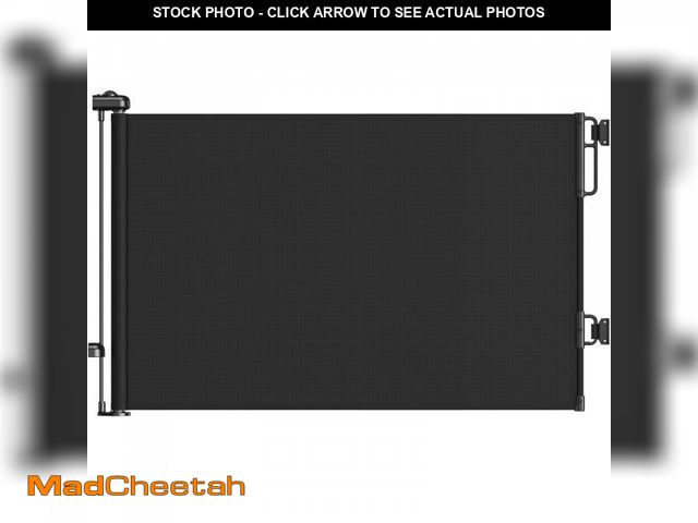 Lot 74-12491071 - Ophanie Retractable Baby Safety Gate,Mesh Pet Gate 33" Tall, Extends to 55" Wide, Indoor &amp; Outdo...