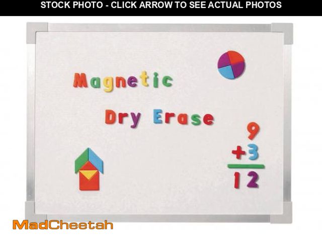 Lot 74-12399774 - Flipside "Crestline Products Magnetic Dry-Erase and Flannel Board, 18" x 24" - UNUSED