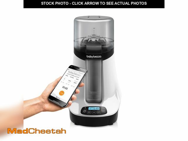 Lot 74-13540435 - Baby Brezza Smart Baby Bottle Warmer, Breastmilk Warmer + Defroster Ã¢â¬â Free App - Different Te...