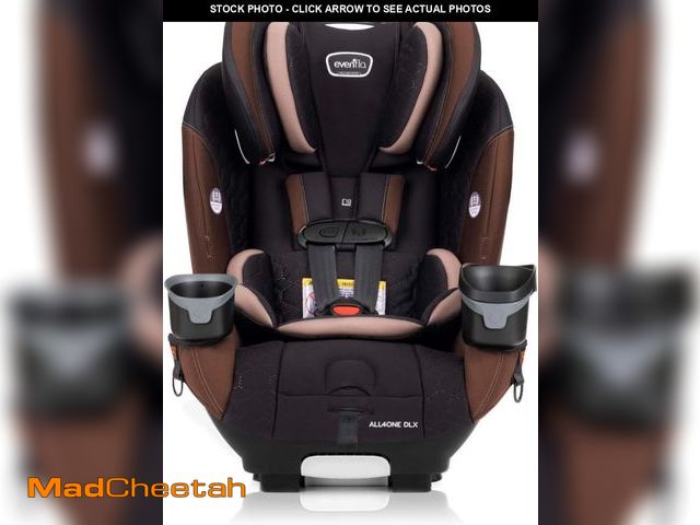 Lot 74-12169890 - Evenflo EveryFit/All4One 3-in-1 Convertible Car Seat w/Quick Clean Cover (Belmont Brown) - UNUSED