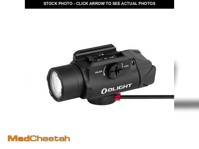 Lot 74-13952983 - OLIGHT PL-3R Valkyrie 1500 Lumen Weaponlight, 10,200 Candela Rechargeable Rail Mounted Tactical Flas...