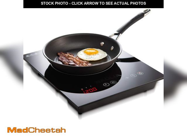 Lot 74-12433344 - Baulia SB816 Induction Cooker Single Touch Ã¢â¬â 1800-Watt Countertop Burner for Fast Cooking, Pr...