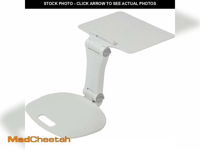 Lot 74-13382289 - ECR4Kids The Surf Folding Portable Lap Desk, Flexible Seating, Light Grey - UNUSED