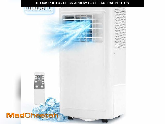 Lot 74-14350094 - 10000 BTU Portable Air Conditioner, Portable AC Unit up to 450 Sq.Ft, 4-in-1 Air Conditioner for Hom...