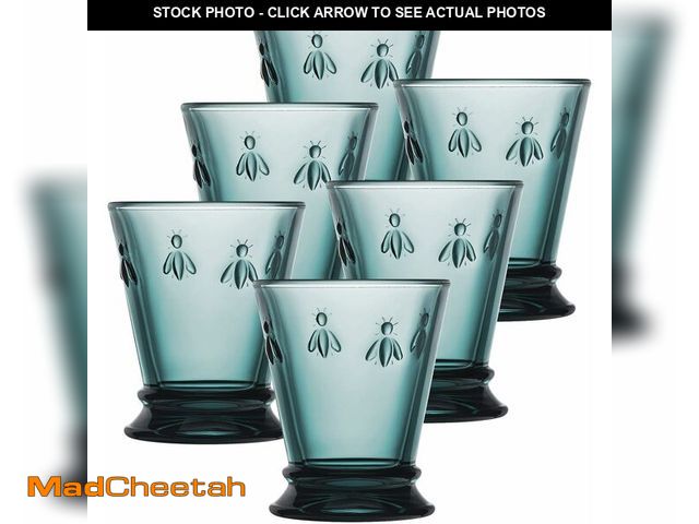 Lot 74-13545028 - La Rochere Napoleon Bee Blue Tumbler Set of 6 Ã¢â¬â La Rochere Bee Glassware Sets Ã¢â¬â Fancy ...