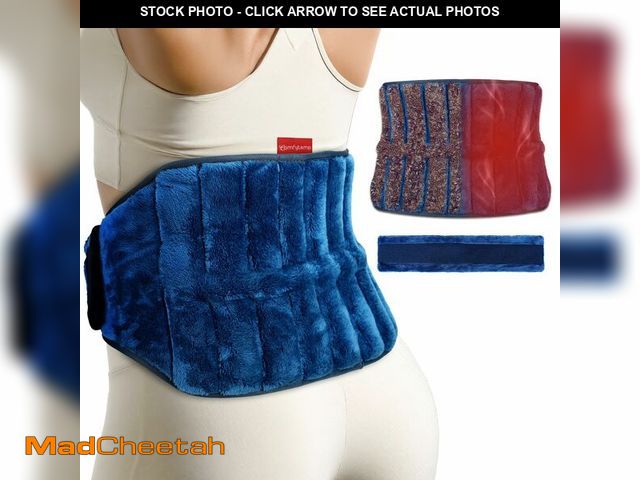 Lot 74-14146121 - Comfytemp Microwave Moist Heating Pad for Back Pain Relief, Sciatica, FSA Eligible HSA, Microwavable...