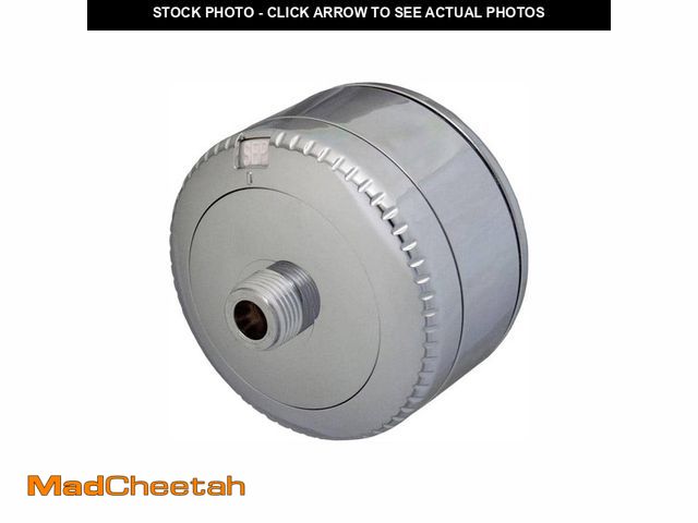 Lot 74-12872023 - Sprite Showers Slim-Line 2-Shower Water Filtration System in Chrome - USED