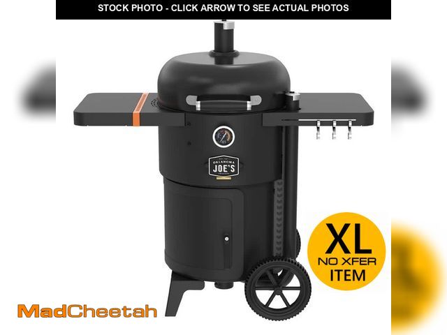 Lot 74-12731588 - OKLAHOMA JOE'S Bronco 18 in. Heavy Duty Charcoal Drum Smoker and Grill with 284 sq. in. Cooking Area...