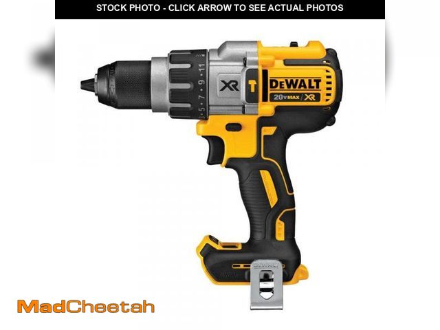 Lot 74-12511054 - DEWALT 20V MAX XR Cordless Brushless 3-Speed 1/2 in. Hammer Drill (Tool Only) - USED