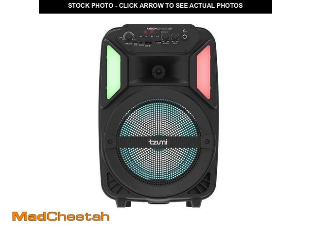 Lot 74-12893544 - Tzumi Megabass Jobsite Speaker V3 - UNUSED