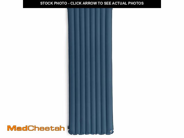Lot 74-14290394 - Ozark Trail Adult Inflatable Camp Sleeping Pad - Blue, Size 78"L x 25"W x 3.5"H - USED