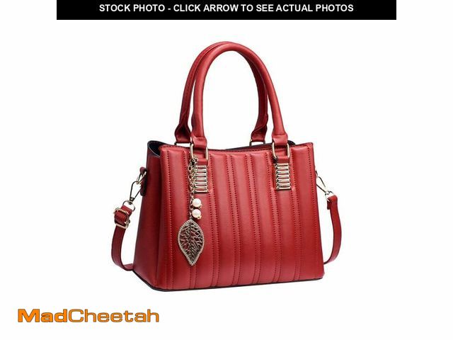 Lot 74-13768414 - Women Ladies Shoulder Handbag (Red) - UNUSED