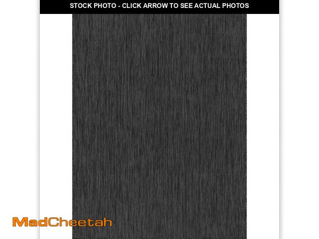 Lot 74-14590362 - Beverly Rug Aloha Dark Grey 9 ft. x 12 ft. Solid Indoor Outdoor Area Rug BV-ALH60109-9X12 - UNUSED