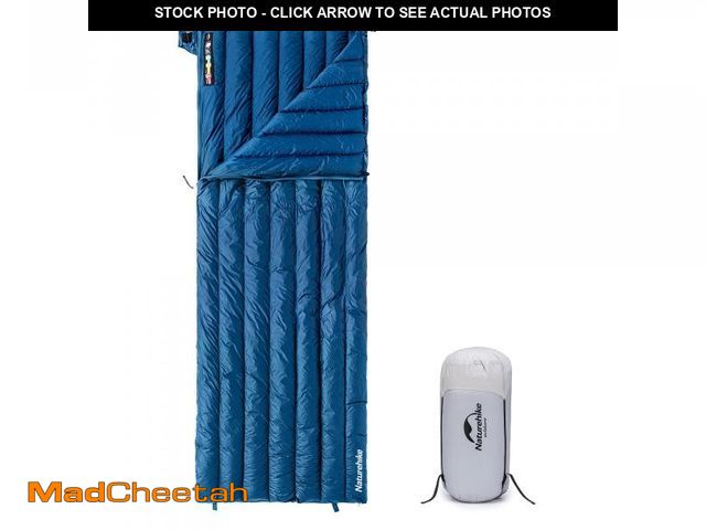 Lot 74-12439947 - Naturehike Ultralight Backpacking Down Sleeping Bag for Adults, 650 Fill Power Sleeping Bag 20oz for...