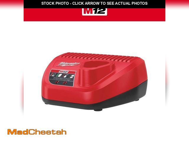 Lot 74-12851994 - Milwaukee M12 12-Volt Lithium-Ion Battery Charger - UNUSED