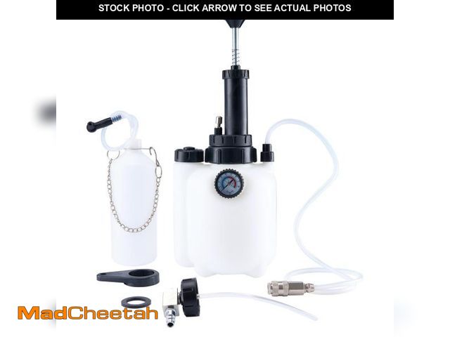 Lot 74-12050305 - KOOPOOL 3L Brake Bleeder Kit, Brake Bleeder Vacuum Pump Kit with 1L Brake Bleed Bottle, Brake Fluid ...