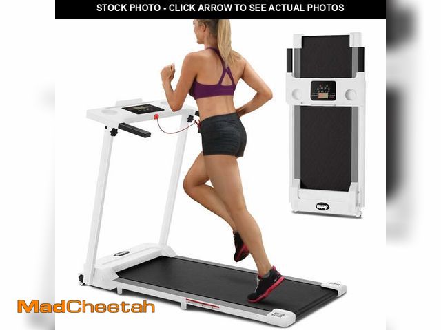 Lot 74-14434434 - Tomile Treadmill, 3.0 HP Walking Pad Treadmill for Home, Folding Running Treadmill with 300 lbs Capa...
