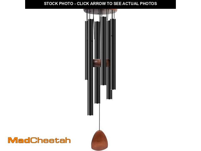 Lot 74-14378869 - Bursvik Large Aluminium Wind Chimes 37" to Create a Zen Atmosphere Suitable for Outdoor, Garden, Pat...