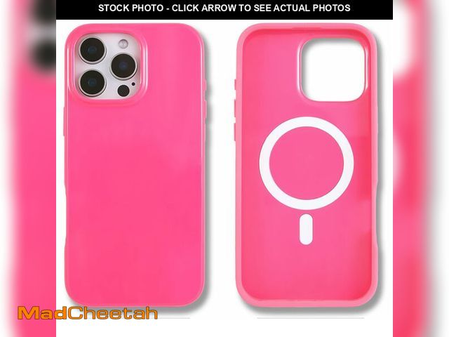 Lot 74-13630255 - Sonix Case for iPhone 16 Pro Max | Compatible with MagSafe | 10ft Drop Tested | Gloss Hot Pink - USE...