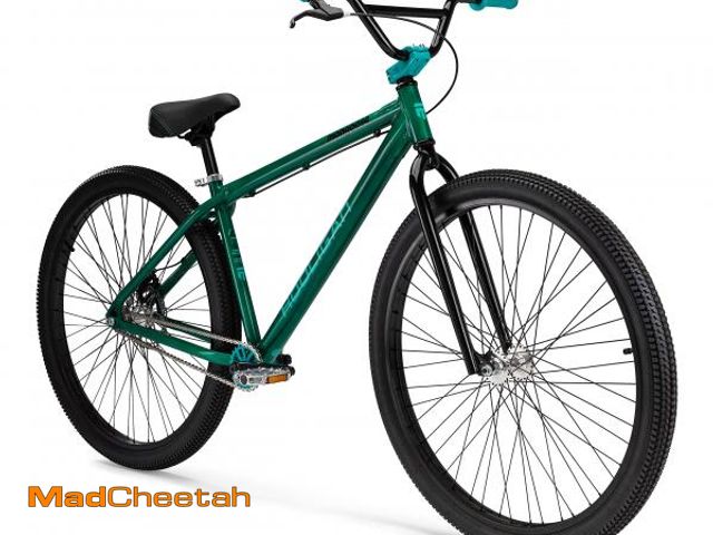 Lot 74-12362899 - Mongoose Hooligan AL Adult BMX bike, 29x3-Inch Wheels, Lightweight Aluminum Frame, Single Speed, Dis...
