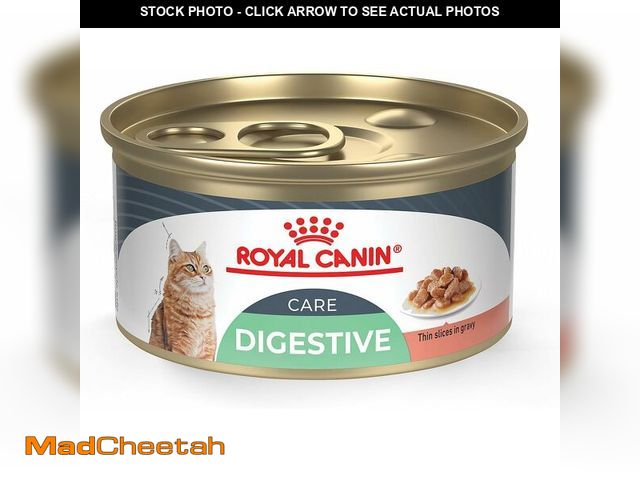Lot 74-13042384 - Royal Canin Feline Care Nutrition Digestive Care Adult Thin Slices in Gravy Cat Food, 3 oz (Pack of ...