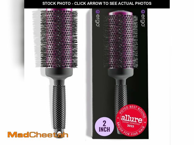 Lot 74-12700378 - ERGO Super Gentle Round Brush for Blow Out - Salon Quality Hair Styling for Women - Roller for Wet a...