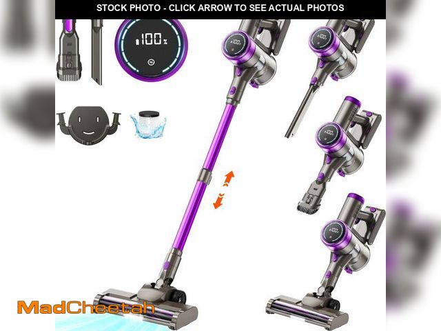 Lot 74-14286292 - KANFUAQ Cordless Stick Vacuum Cleaner 38KPA 50Mins 2200mAh Lightweight for Home Pet Hair Carpet Hard...