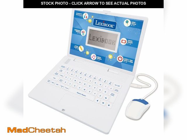 Lot 74-14210774 - Lexibook - Educational and Bilingual Laptop Spanish/English - Toy for Children with 124 Activities t...