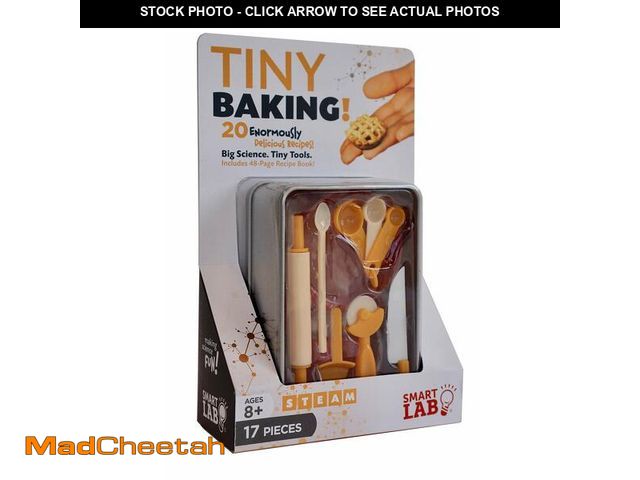 Lot 74-14052905 - SmartLab Toys TINY Baking with 20 Delicious Tiny Recipes. Big Science. Tiny Tools. - UNUSED