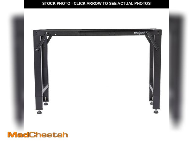 Lot 74-12685325 - Montezuma 4 ft. to 6 ft. Adjustable Steel Workbench Frame - UNUSED