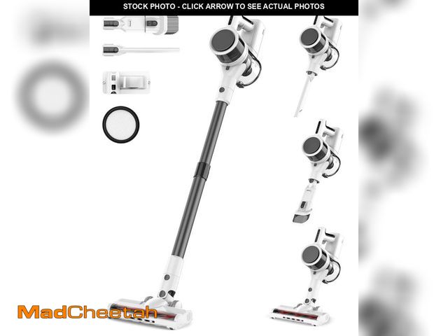 Lot 74-11552913 - Ljuren Vacuum Cleaners for Home, 80,000PRM Powerful Motor Cordless Vacuum with Removable 2200mAH Bat...