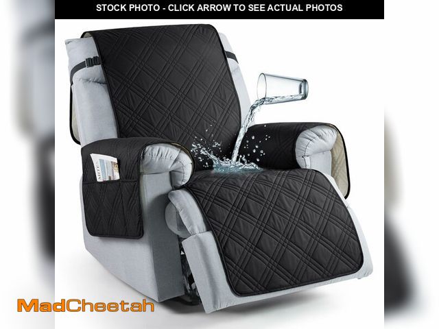 Lot 74-14385700 - TAOCOCO 100% Waterproof Recliner Chair Cover, Non Slip Recliner Covers for Recliner Chair with Pocke...