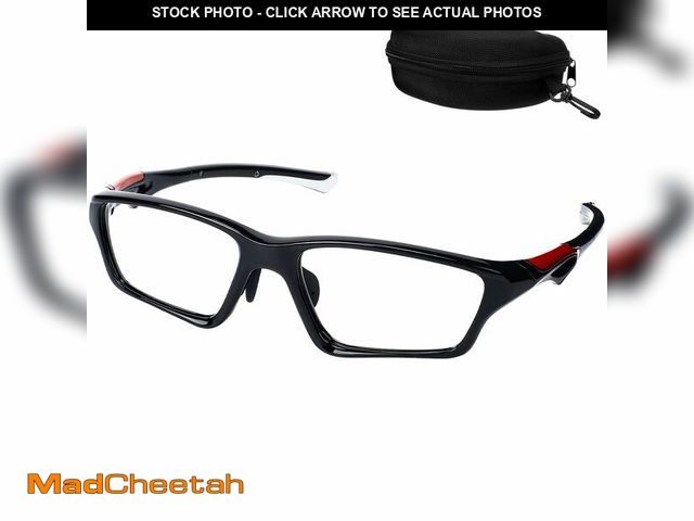 Lot 74-14153541 - Tallew 1 Set Lensless Protective Glasses with Case Sport Goggles Compatible with Pickleball Without ...