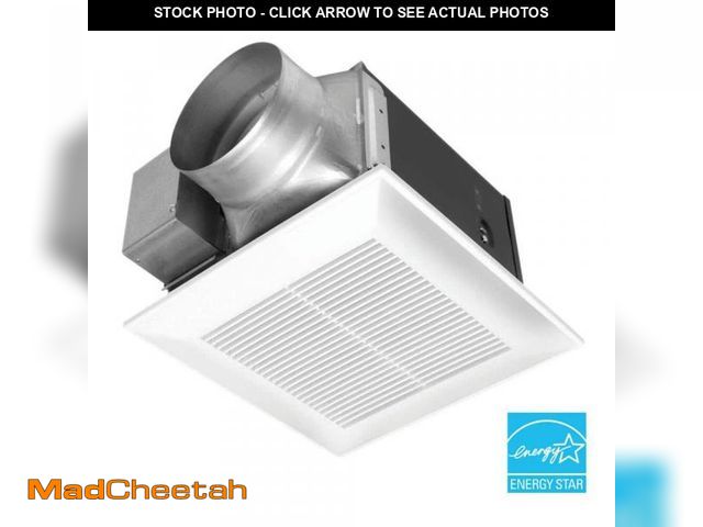 Lot 74-12530213 - Panasonic WhisperCeiling 290 CFM Ceiling Surface Mount Bathroom Exhaust Fan, ENERGY STAR - UNUSED