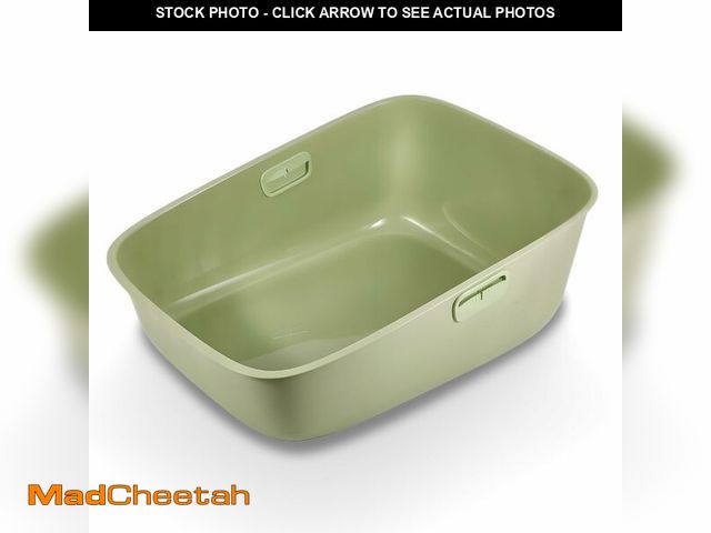 Lot 74-13819655 - LoopTime Extra Large Cat Litter Box with High Sides,Jumbo Cat Litter Pan for Indoor Big Cat,Open Top...