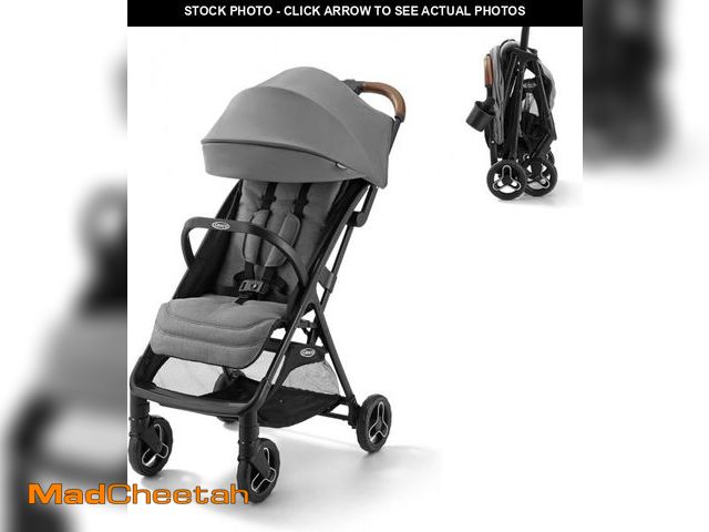 Lot 74-12136984 - Graco Ready2Jet Compact Stroller - Overhead Friendly Compact Travel Stroller with Automatic Fold, Ki...