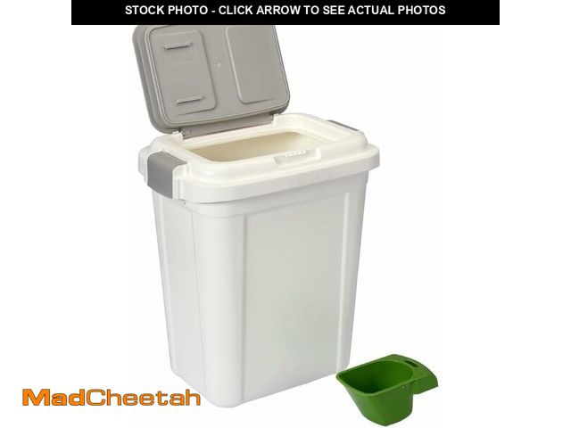 Lot 74-13733539 - Ashfield &amp; Harkness Airtight Pet Food Storage Container, up to 20 Lbs/ 23 Qt for Dog Cat Bird an...