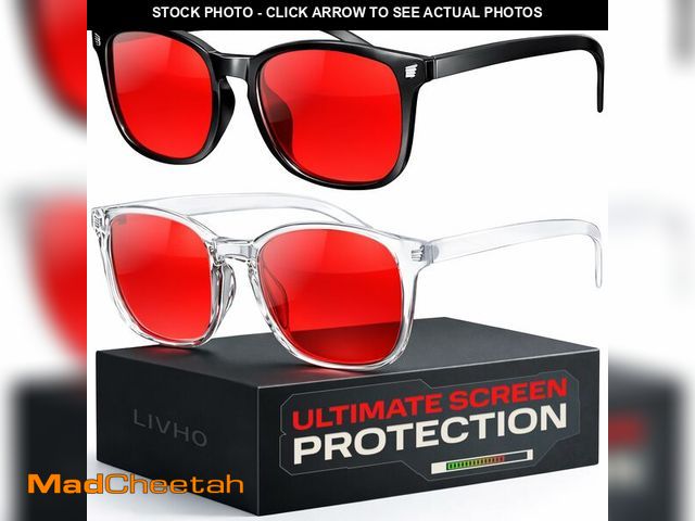 Lot 74-13962681 - livho High Tech Blue Light Glasses - Advanced Blue Light Blocking Computer Glasses - Screen Fatigue ...