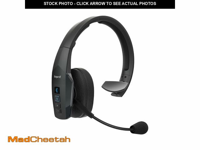 Lot 74-14206845 - BlueParrott B450-XT Mono Bluetooth Wireless Headphones 96% Noise Canceling Over Head Trucker Headset...