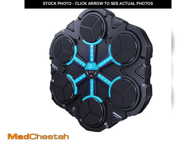 Lot 74-12362632 - Junbinwon&amp;NP Music Boxing Machine, Intelligent Boxing Music Workout Machine with Gloves Boxing G...