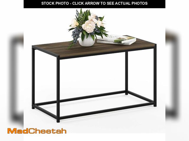 Lot 74-14349433 - FURINNO Camnus Modern Living Coffee Table, Columbia Walnut - UNUSED