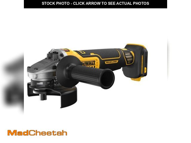 Lot 74-12675393 - DEWALT 20V MAX XR Brushless Cordless 4-1/2 in.-5 in. Grinder (Tool Only) - UNUSED