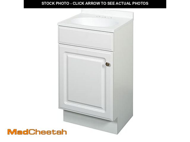 Lot 74-12900774 - Glacier Bay 18 in Vanity Combo - 1011563114 - UNUSED