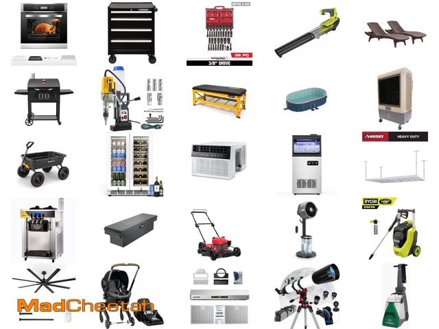 MadCheetah Holland - Overstock, Returns - Home Furnishings, Sports Equipment, Tools and Home Improvement - August 6, 2026